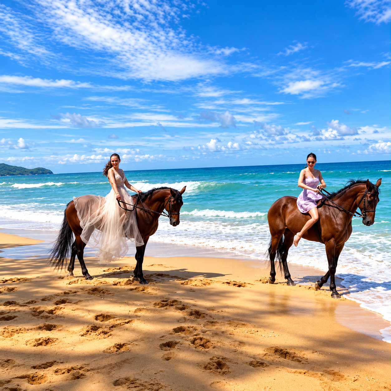 Beach horse-riding experience in Phuket